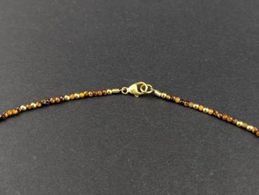 Tigerauge Halskette (46 cm)